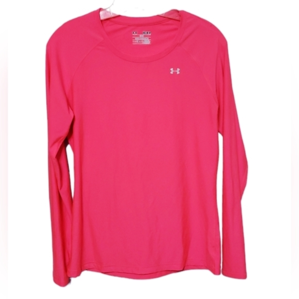 Under Armour Women's Heat Gear Long Sleeve Performance Top Size Medium